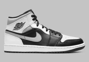 Air Jordan 1 Mid White Shadow