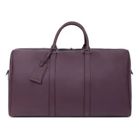 Sac de voyage Cuir DANDY Bordeaux Hexagona - Sac de voyage Homme sur MenCorner